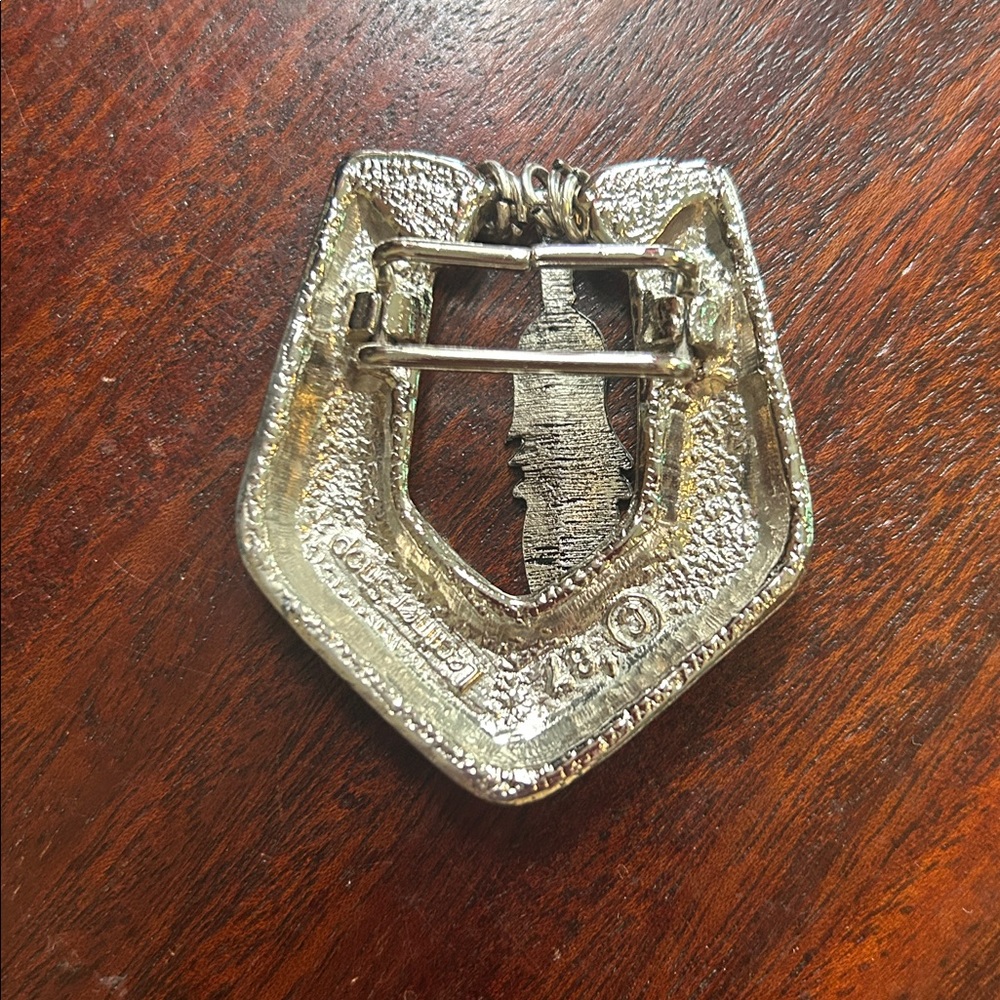 OOAK Vintage Western Buckle Slide with Bandana Scarf - Picture 5 of 7